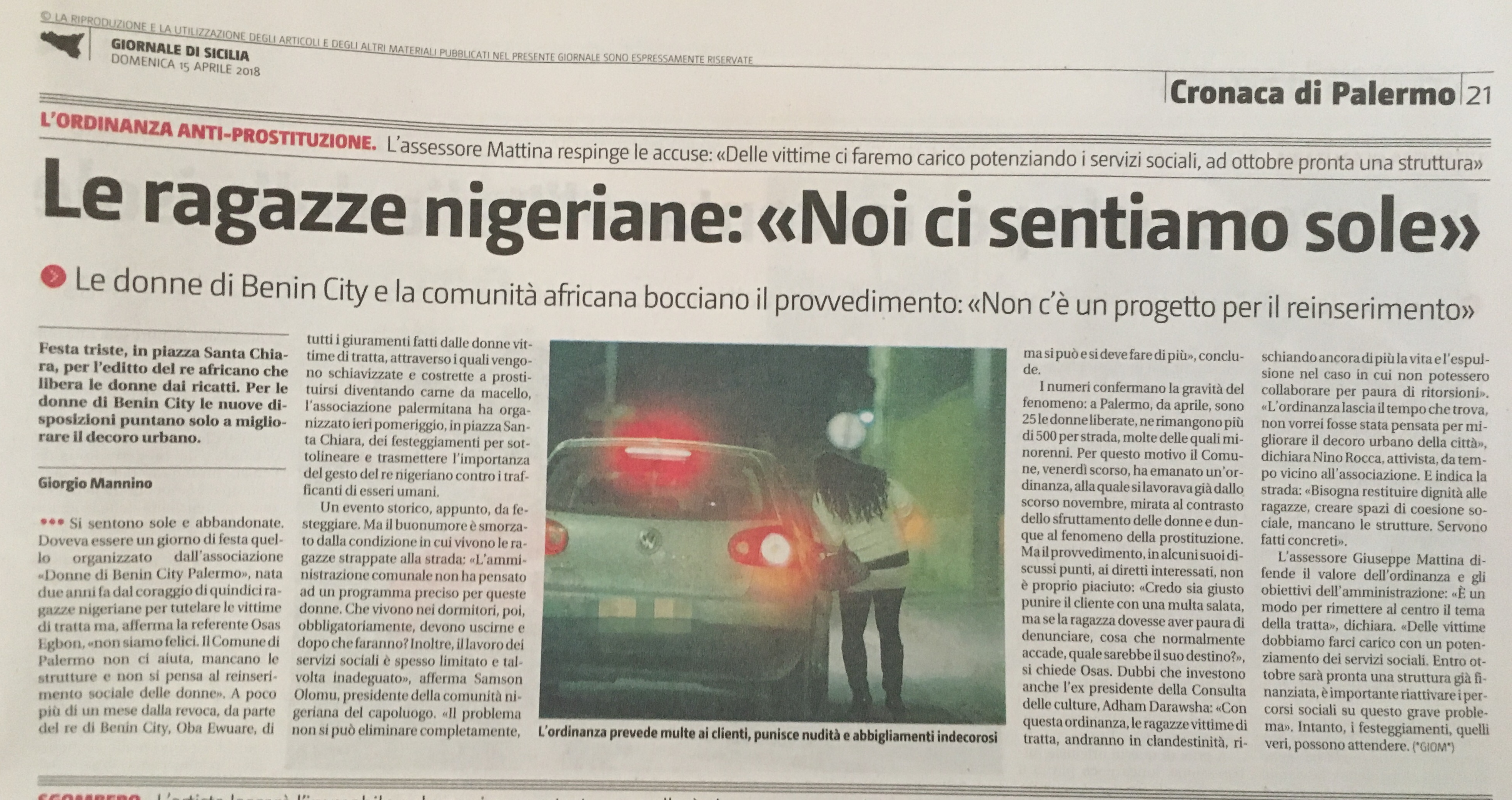 189415-GDS-Le ragazze nigeriane, noi ci sentiamo sole